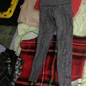 Pink leggings worn a few times